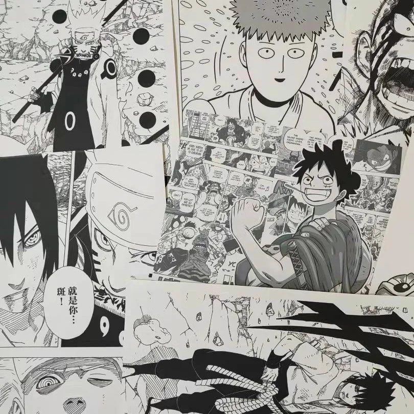 AnimeCollage™ Manga Wall Sticker Set