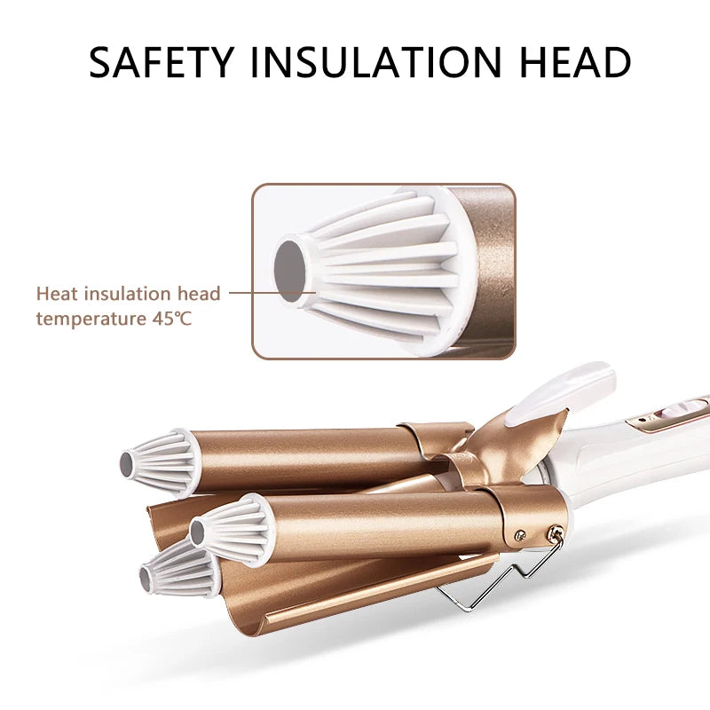 WavePro Triple Barrel Curler™