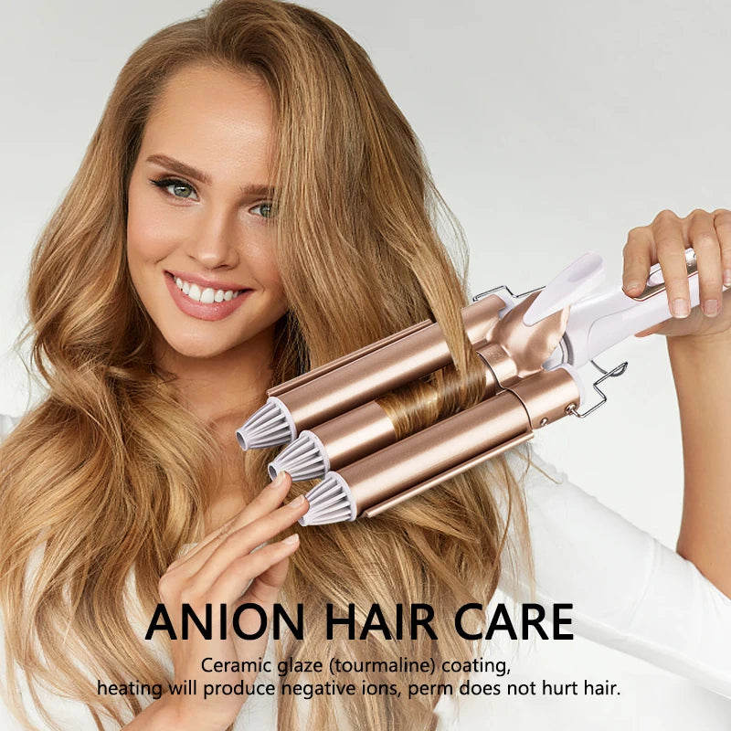 WavePro Triple Barrel Curler™