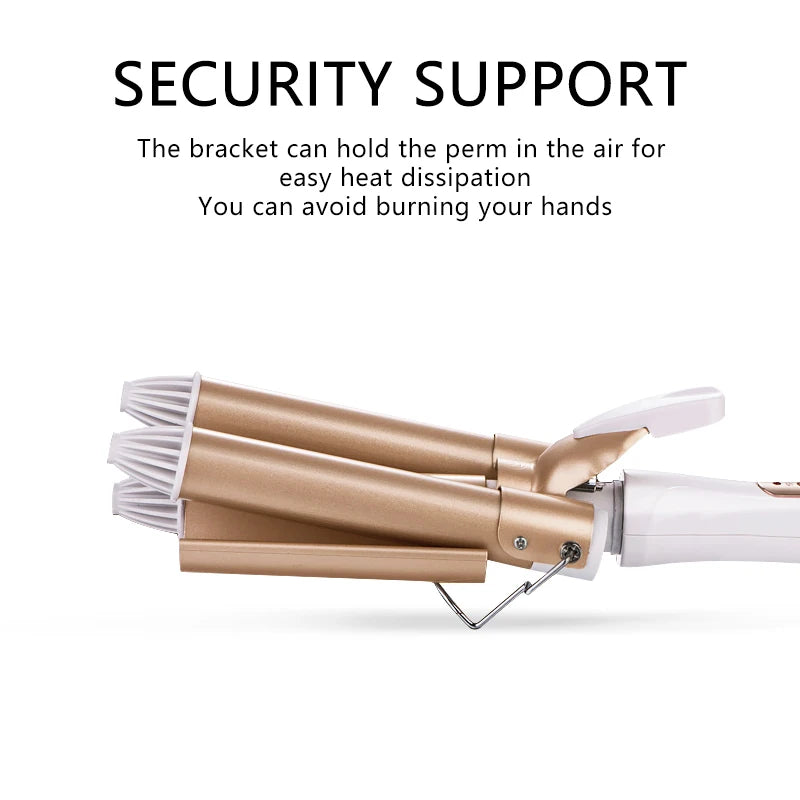 WavePro Triple Barrel Curler™