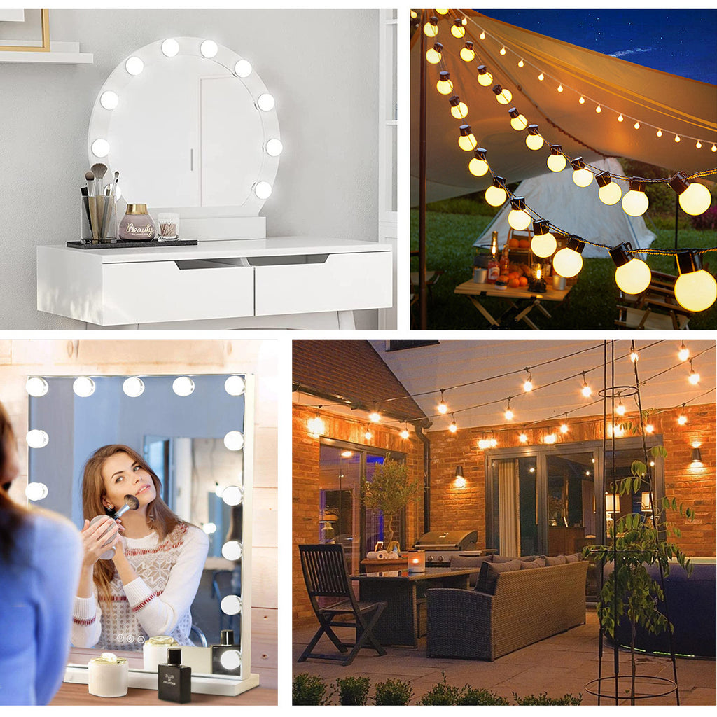 GlowPerfect Vanity LED Light Kit™ – 10 Bulbs