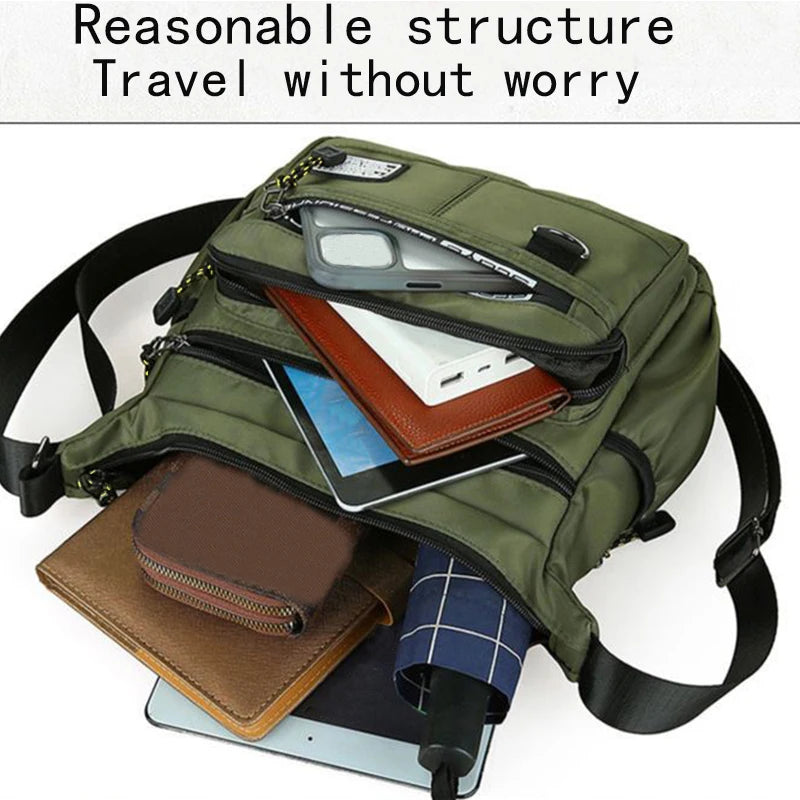 UrbanFlex Multi-Pocket Crossbody Bag™