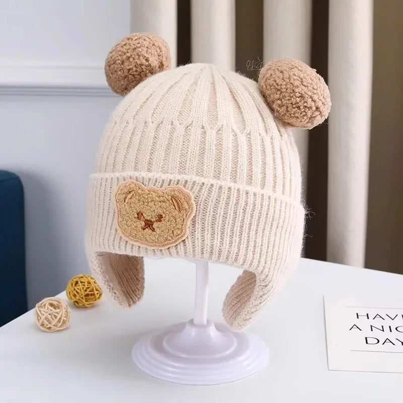 BearHugs Winter Knit Baby Hat™