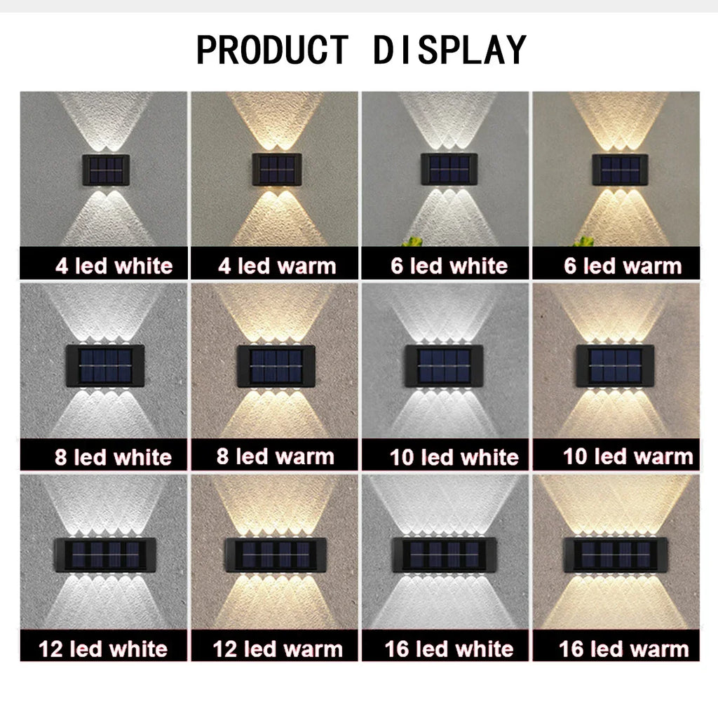 SolarGlow™ Up & Down Wall Light