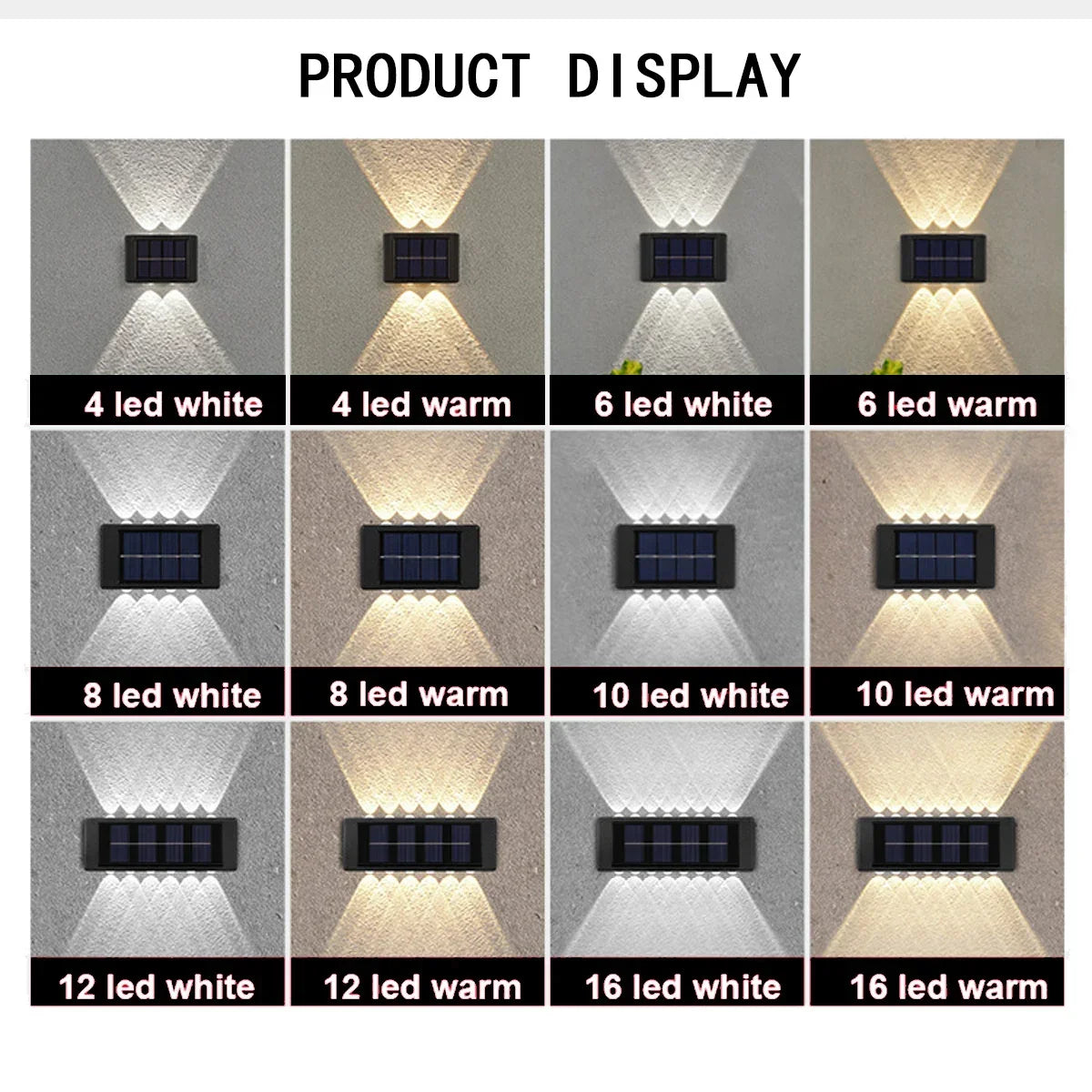SolarGlow™ Up & Down Wall Light