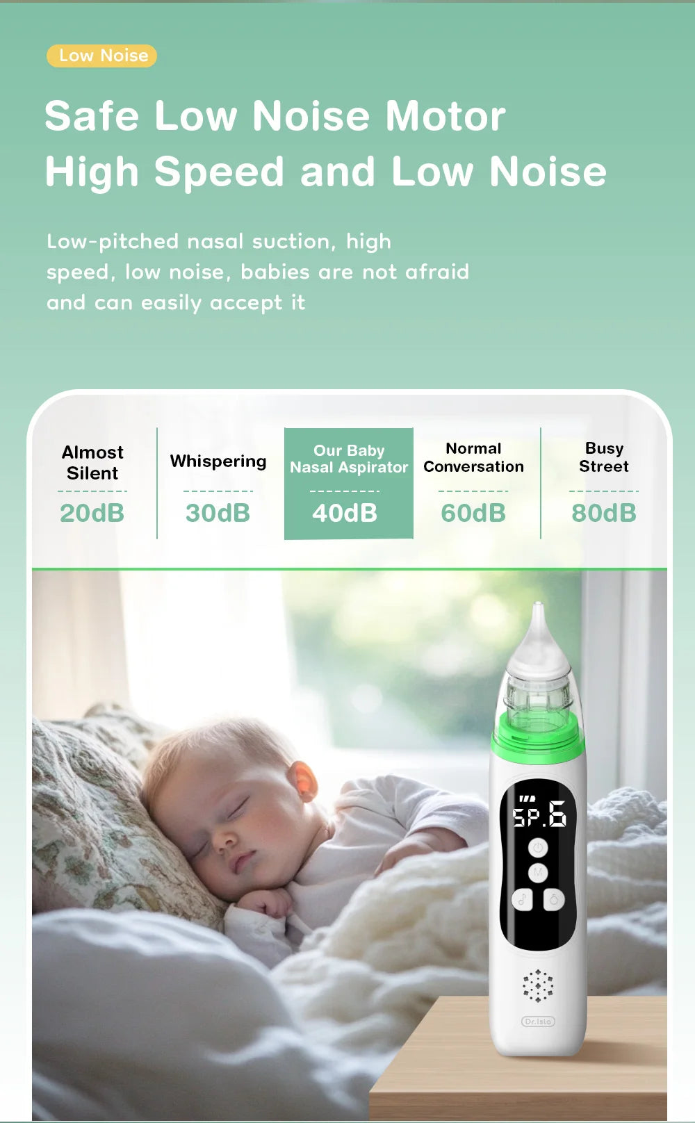 PureBreath Baby Electric Nasal Aspirator™