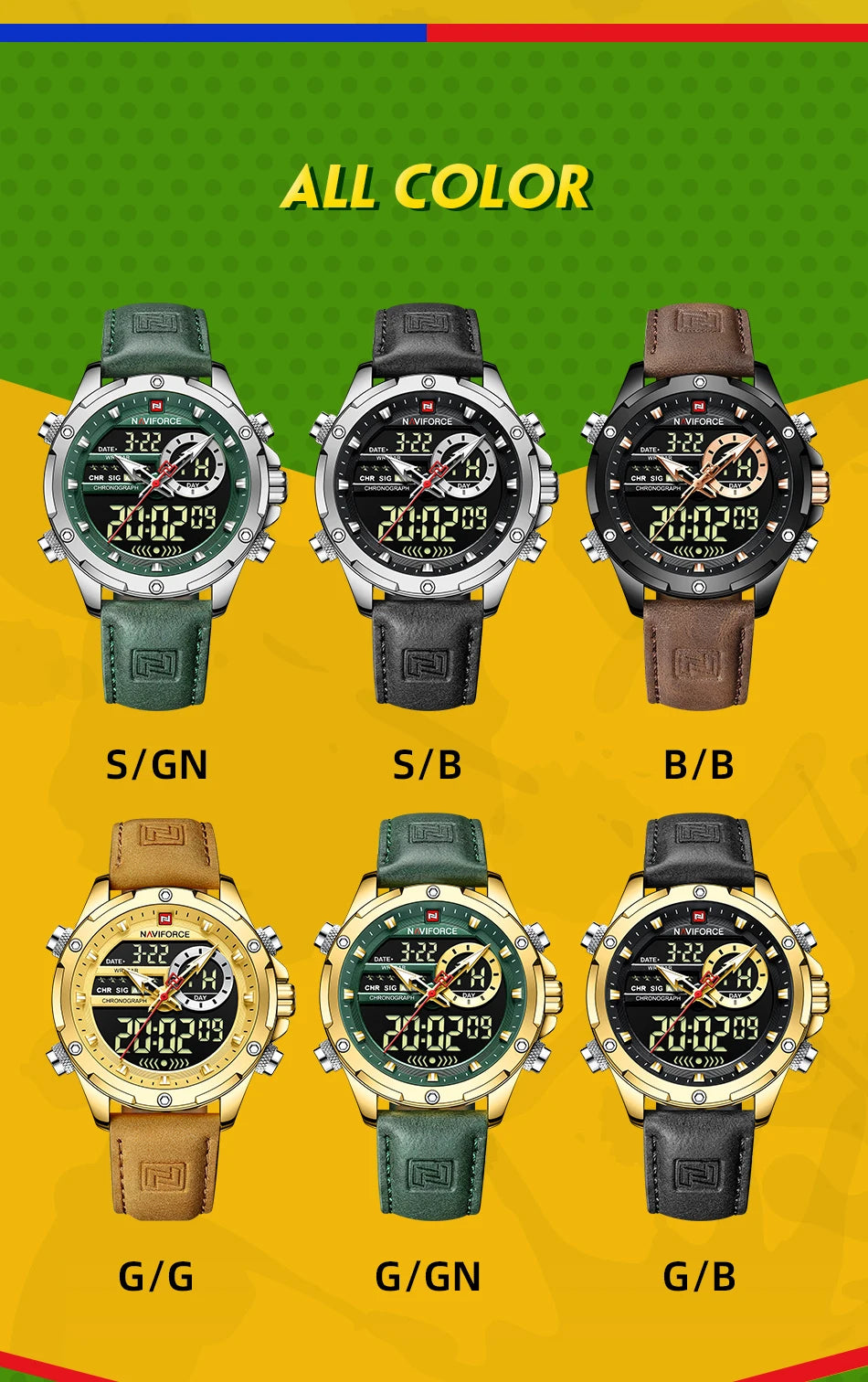 TitanForce Dual Display Sport Watch™