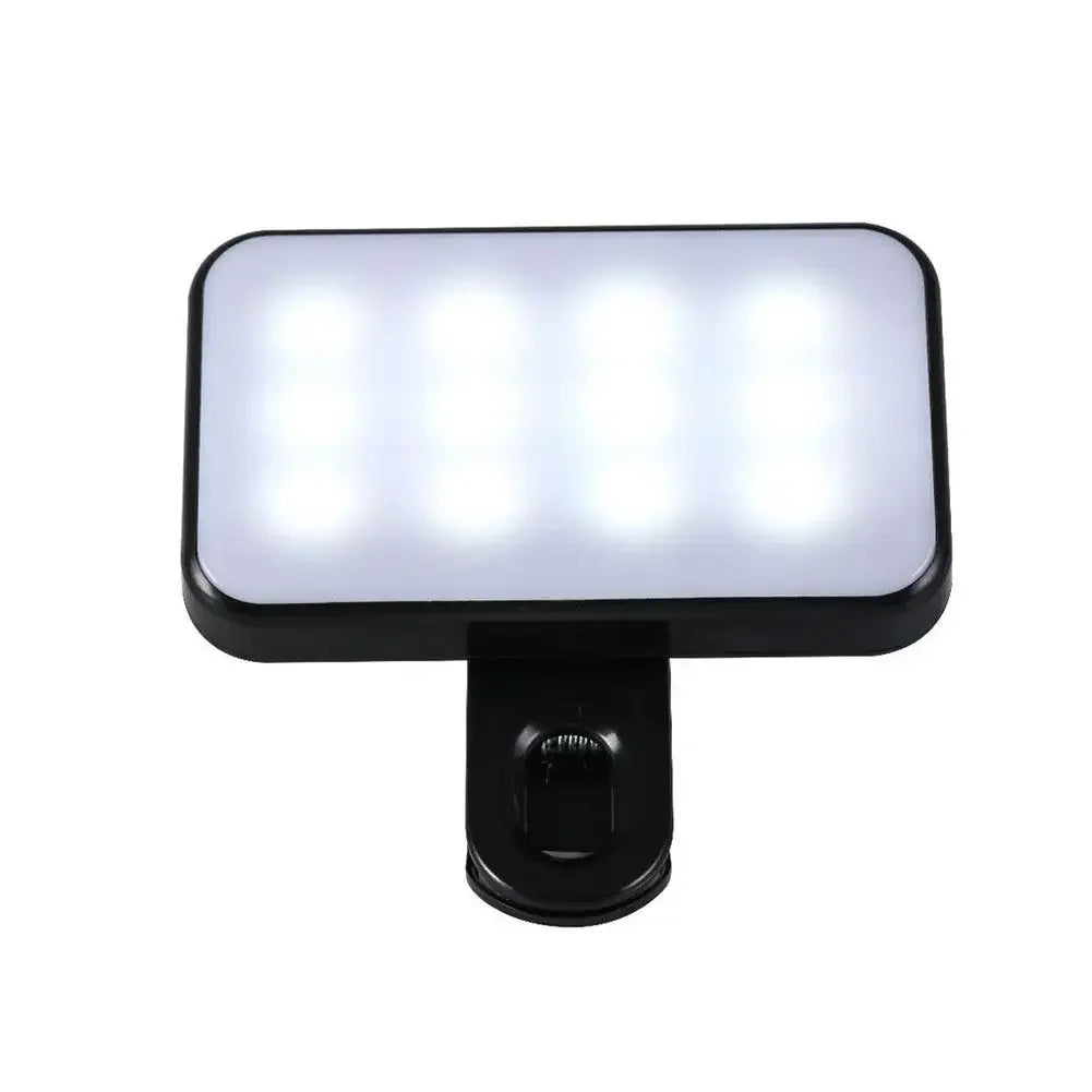 ClipLight Mini – Compact LED Fill Light for Phone & Laptop