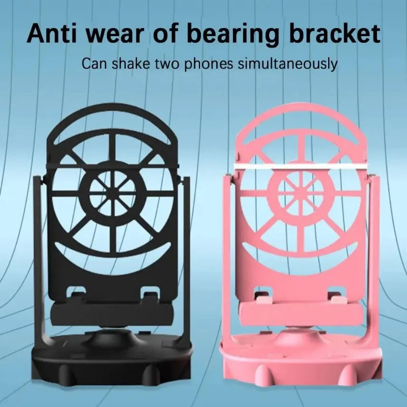 TwinSwing Pro – Anti-Wear Phone Shaking Stand (Dual Device Support)