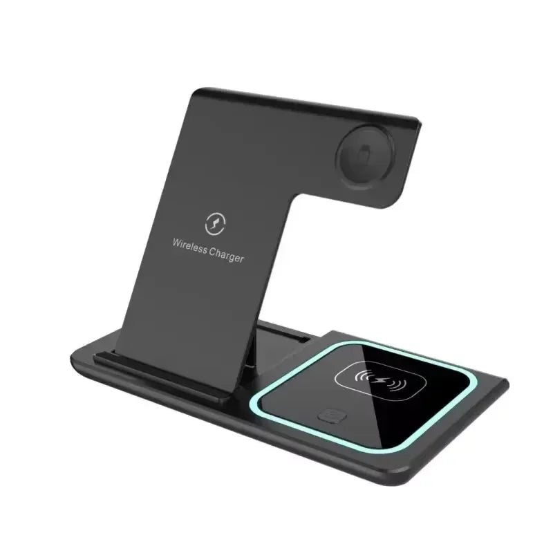 PowerFold Max – 3 in 1 Foldable Wireless Charger Stand (200W Fast Charging)
