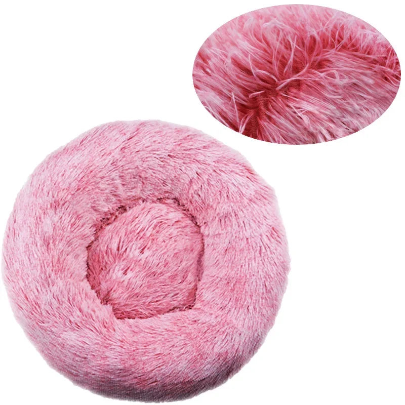 CozyNest Plus – Washable Calming Plush Pet Bed