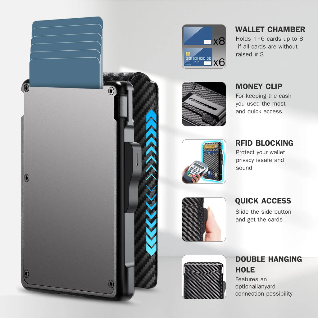 CarbonX Elite RFID Pop-Up Wallet™
