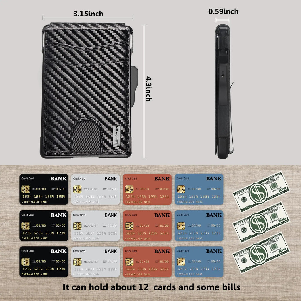 CarbonX Elite RFID Pop-Up Wallet™