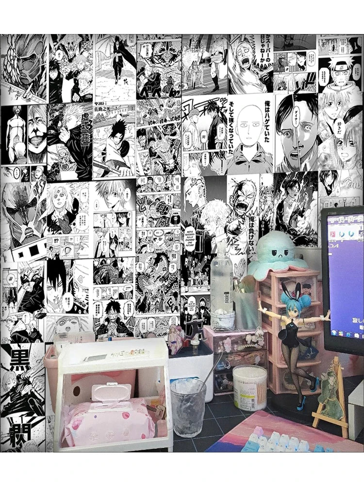 AnimeCollage™ Manga Wall Sticker Set