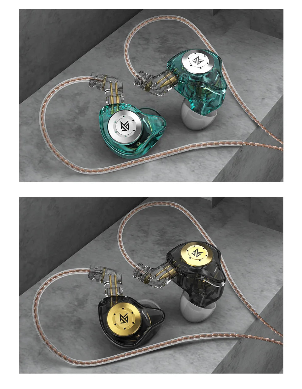 AuraSound Pro – Professional In-Ear Monitor Earphones