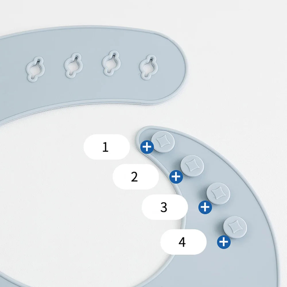 EasyClean Silicone Baby Bibs™