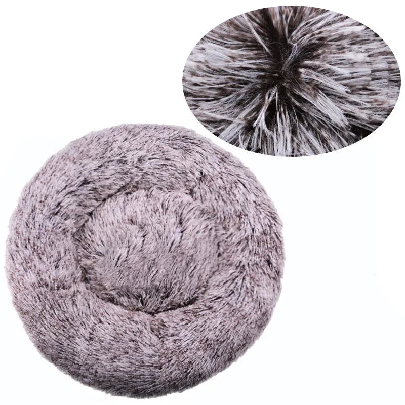 CozyNest Plus – Washable Calming Plush Pet Bed