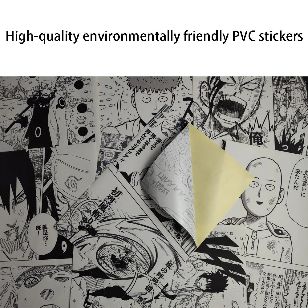 AnimeCollage™ Manga Wall Sticker Set