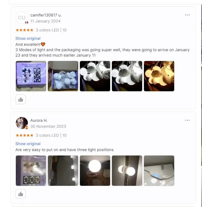 GlowPerfect Vanity LED Light Kit™ – 10 Bulbs