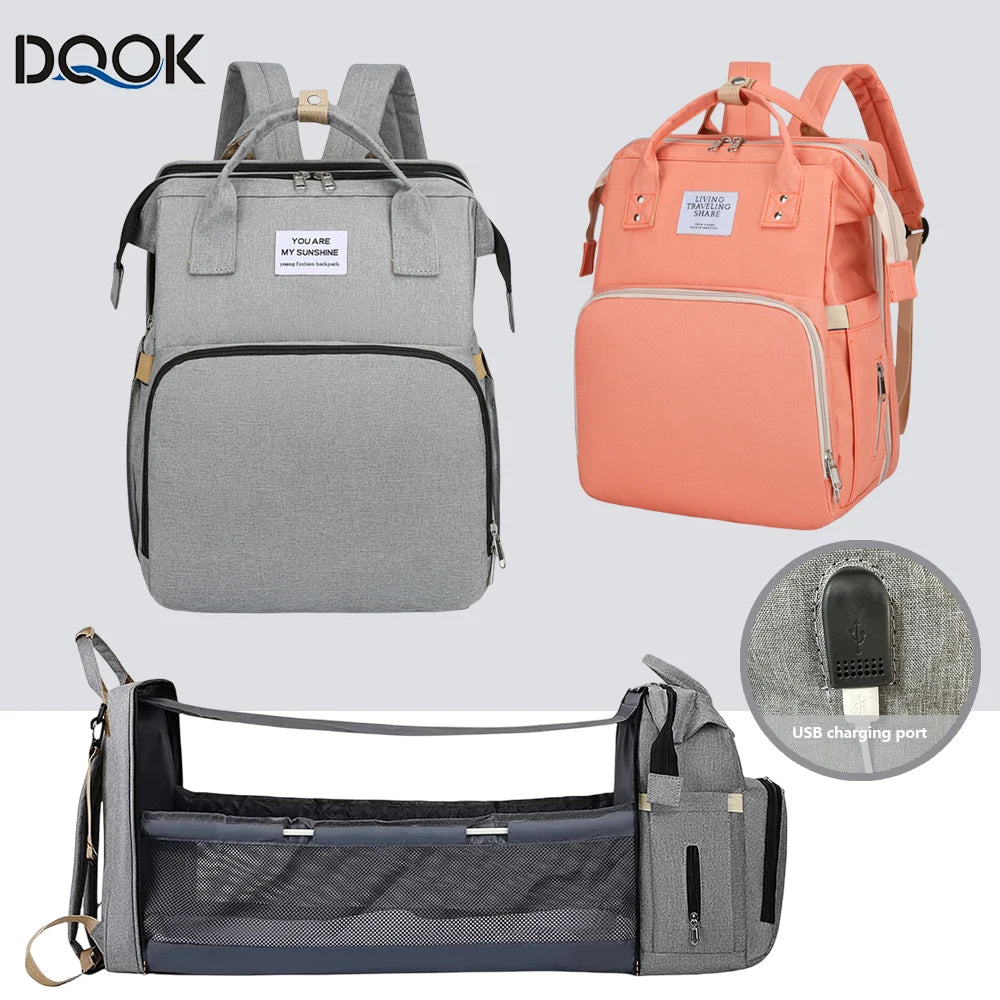 BabyNest 3-in-1 Foldable Crib Backpack™