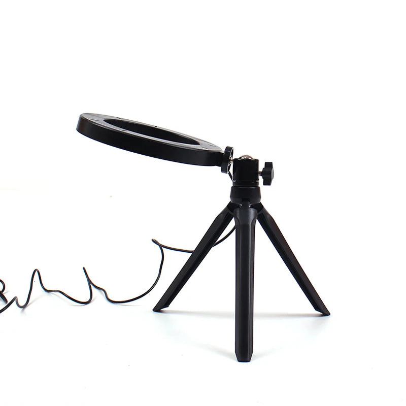 GlowRing Pro – LED Ring Light with Tripod & Remote Control