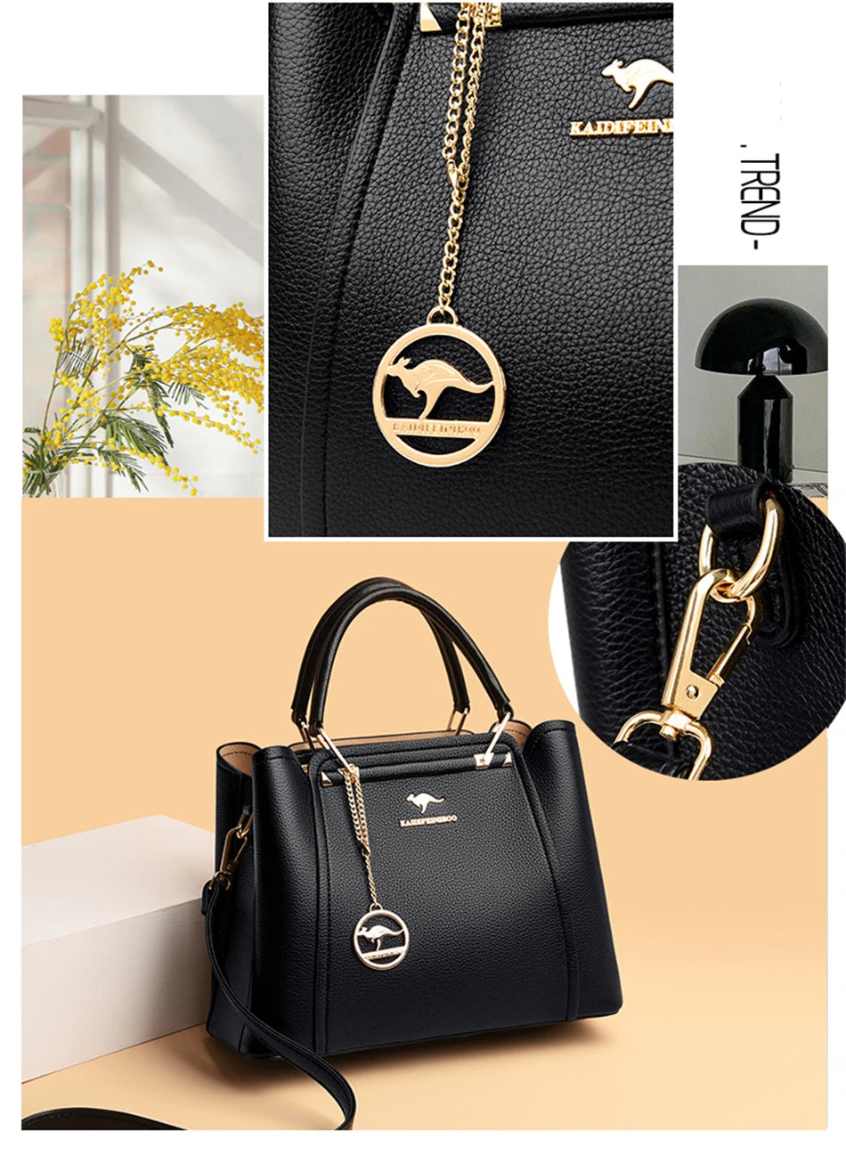 Elegance Luxe Structured Handbag™