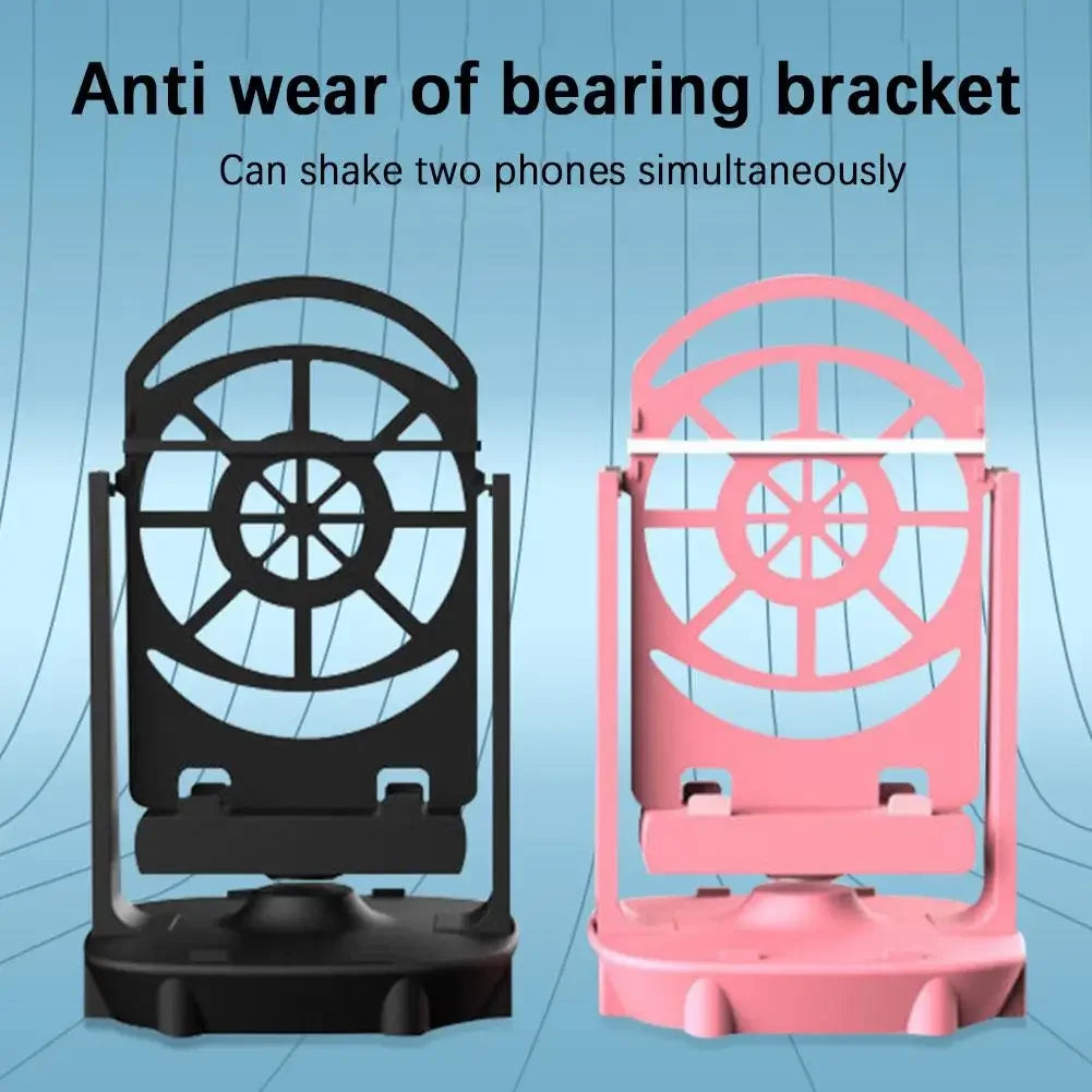 TwinSwing Pro – Anti-Wear Phone Shaking Stand (Dual Device Support)