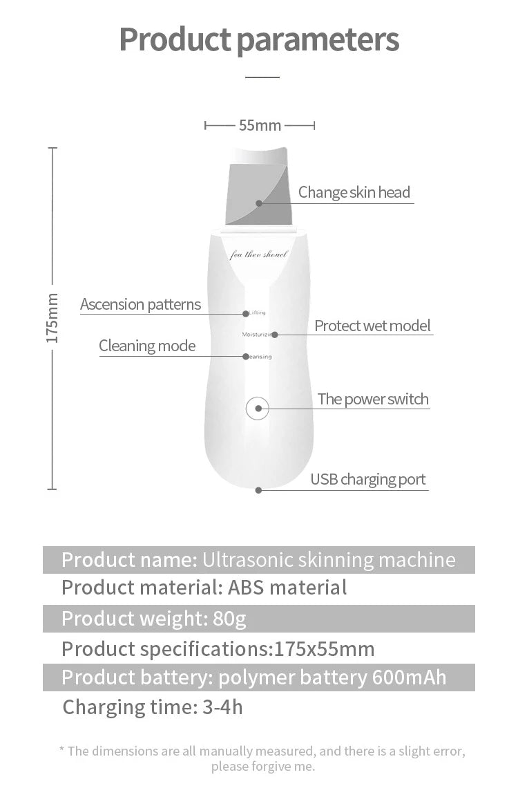 UltraGlow Sonic Skin Scrubber™