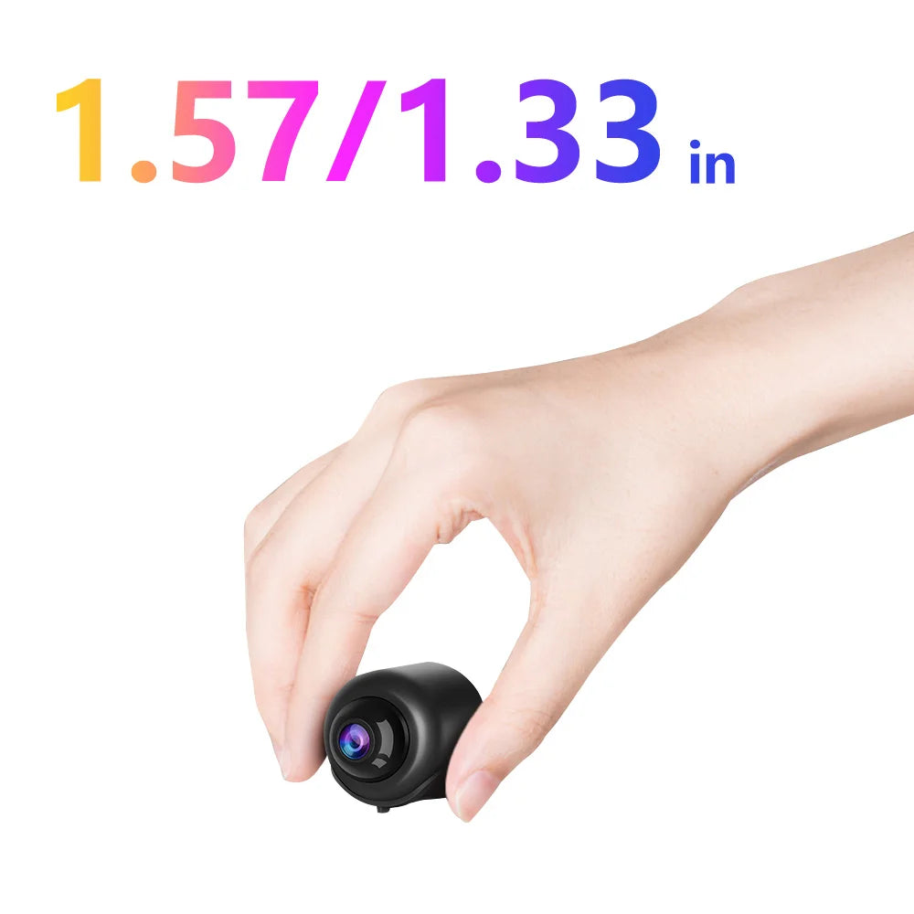 NanoView Mini – Smart WiFi Mini Camera with App Control & TF Card Support