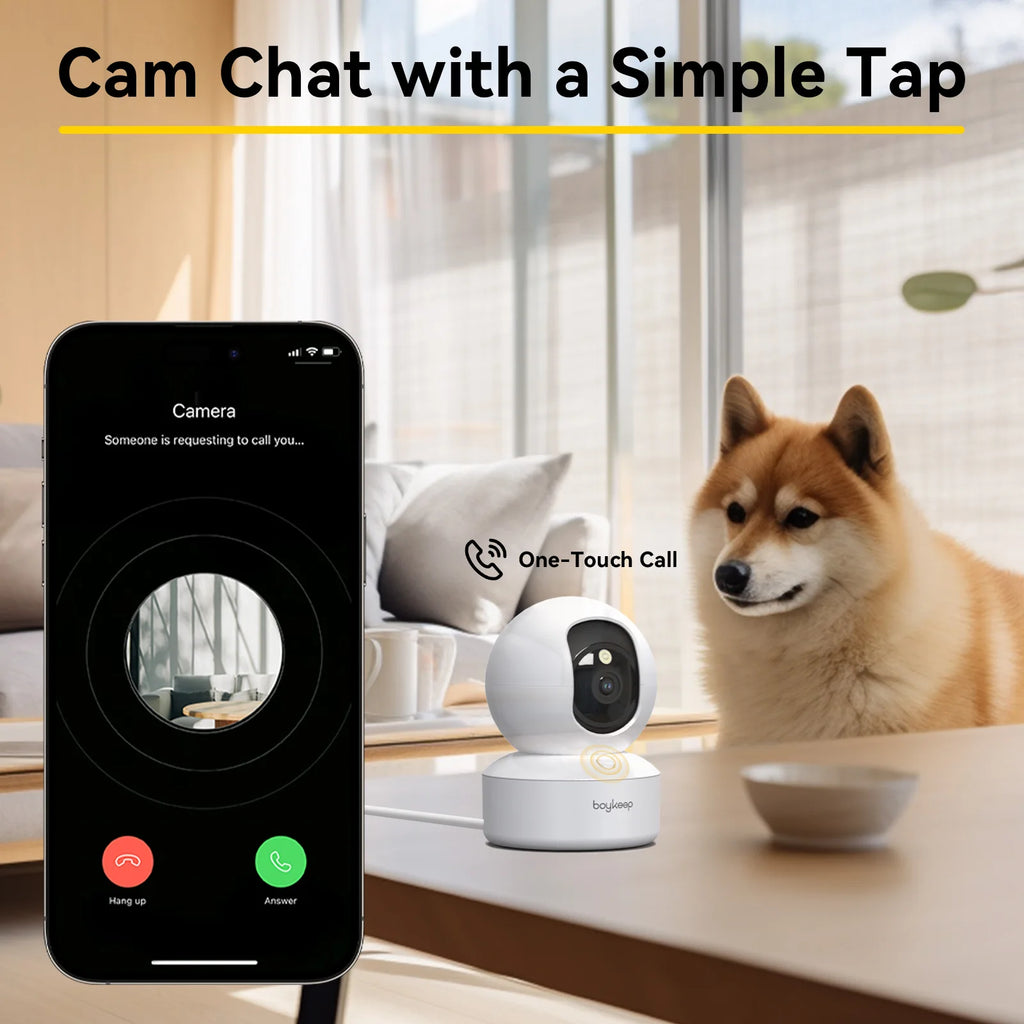 HomeGuard Ultra – Smart WiFi Security Camera (3MP Ultra HD)