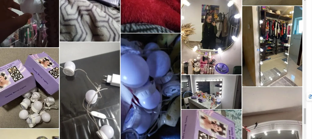 GlowPerfect Vanity LED Light Kit™ – 10 Bulbs