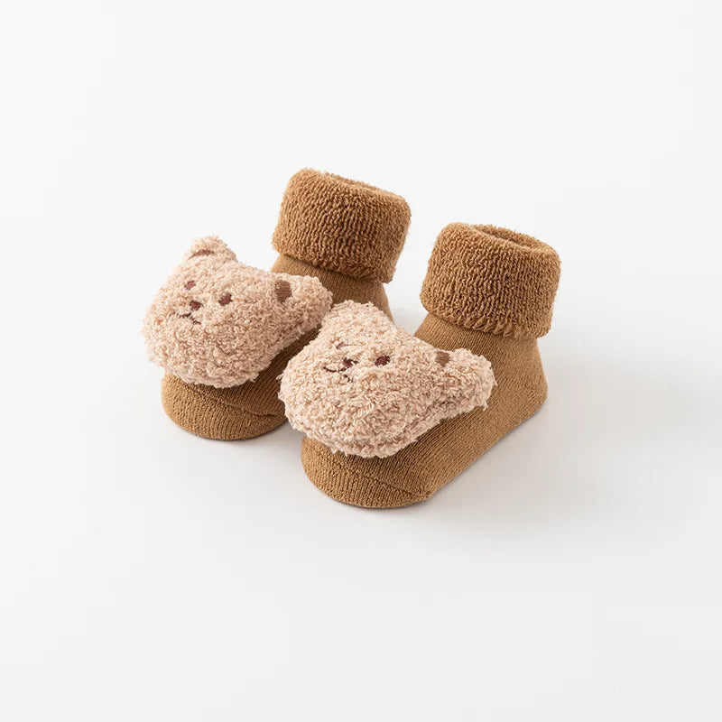 TeddySteps Cozy Non-Slip Baby Socks™