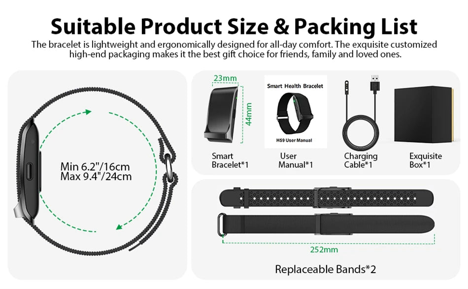 LIGE SmartHealth Pro Fitness Tracker™