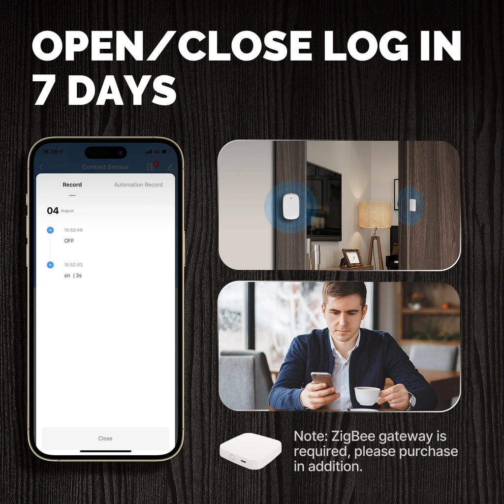 MoesGuard Smart Door & Window Sensor™