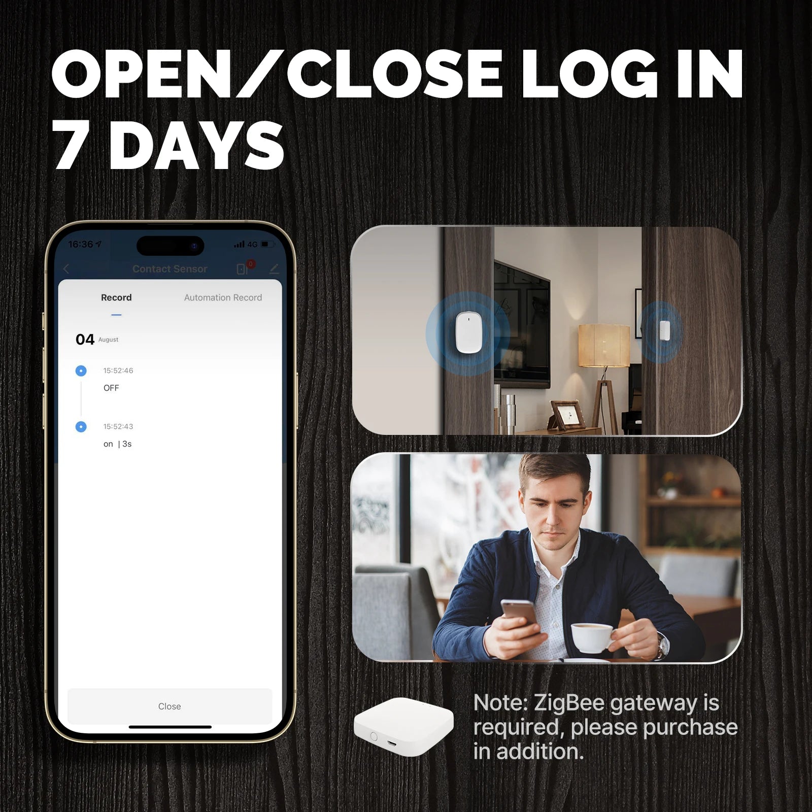 MoesGuard Smart Door & Window Sensor™