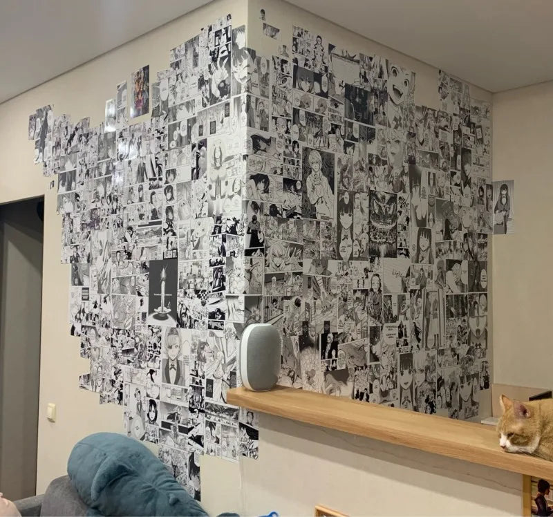 AnimeCollage™ Manga Wall Sticker Set