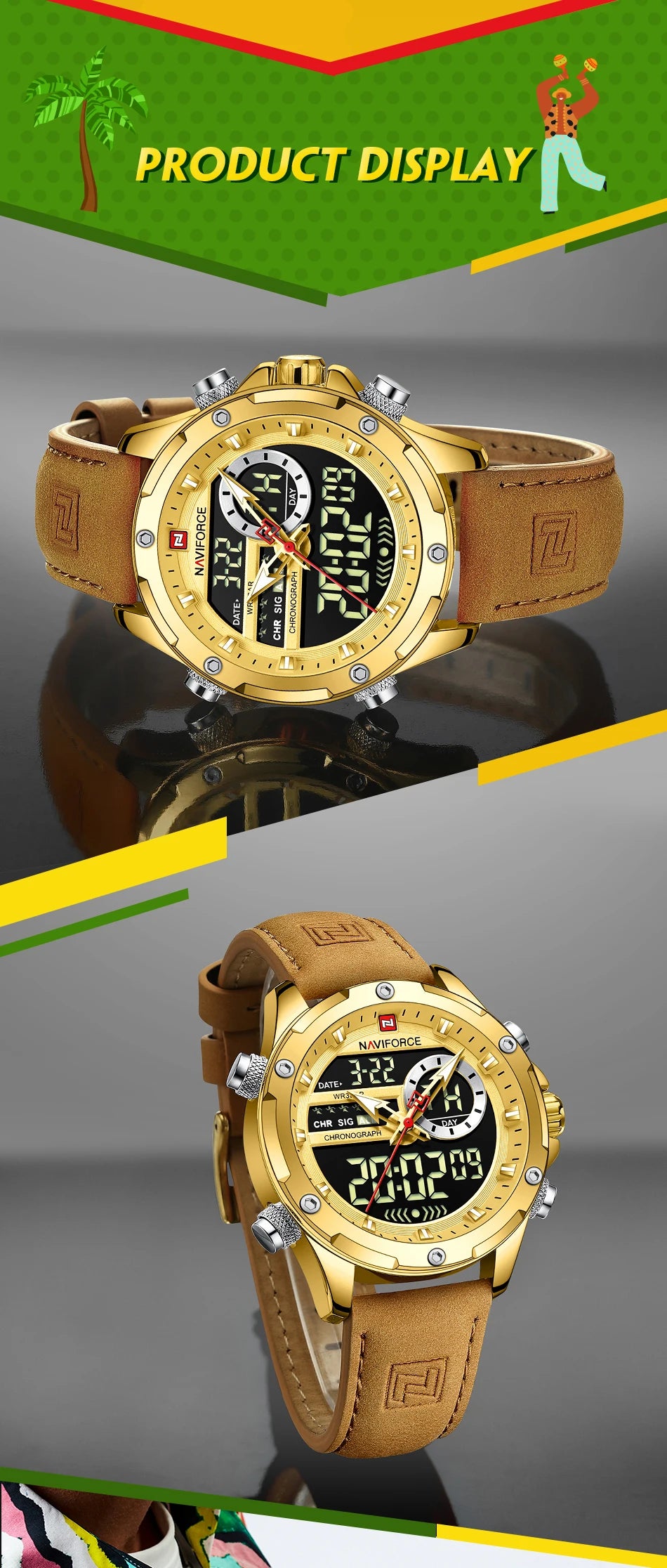 TitanForce Dual Display Sport Watch™