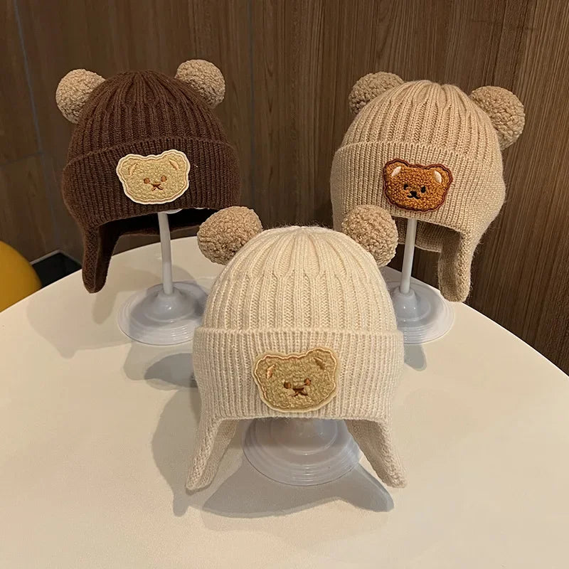 BearHugs Winter Knit Baby Hat™