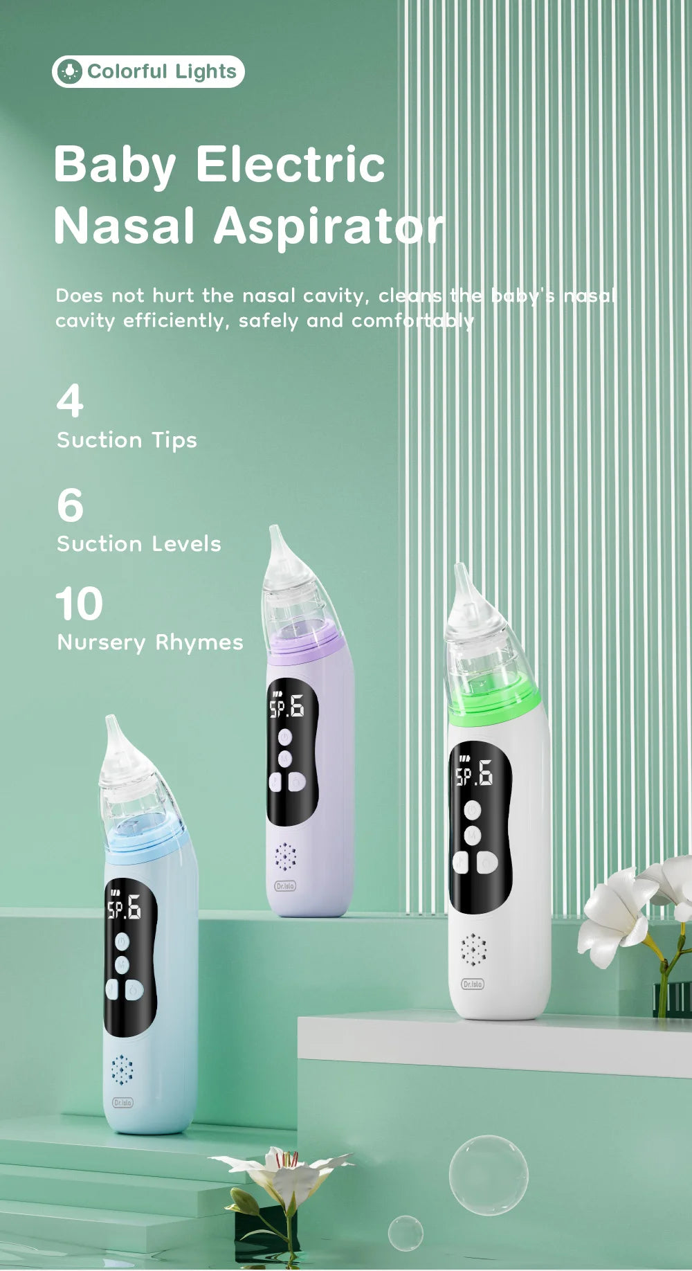 PureBreath Baby Electric Nasal Aspirator™