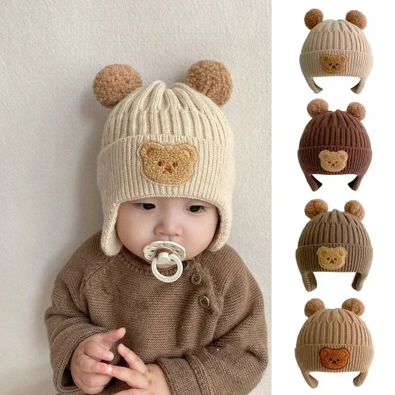 BearHugs Winter Knit Baby Hat™