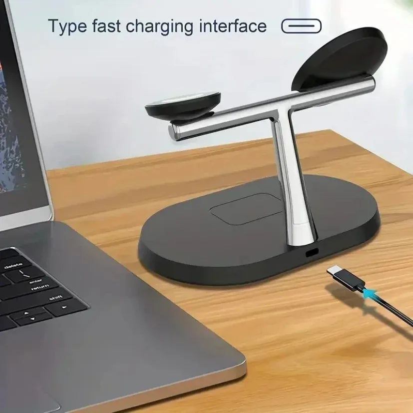MagCharge Pro – 3 in 1 Magnetic Wireless Charging Stand