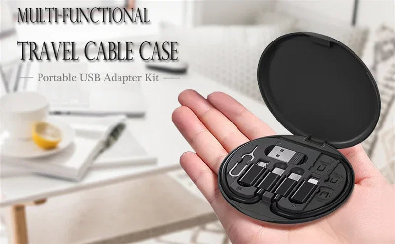 CableMate Pro – 6 in 1 Multi Interface Charging & Data Cable Kit