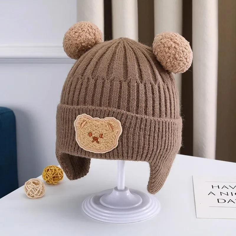 BearHugs Winter Knit Baby Hat™