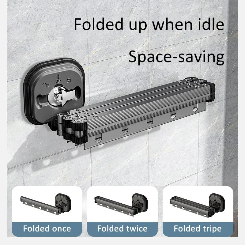 FlexHang 180°/360° Rotating Folding Clothes Rack™