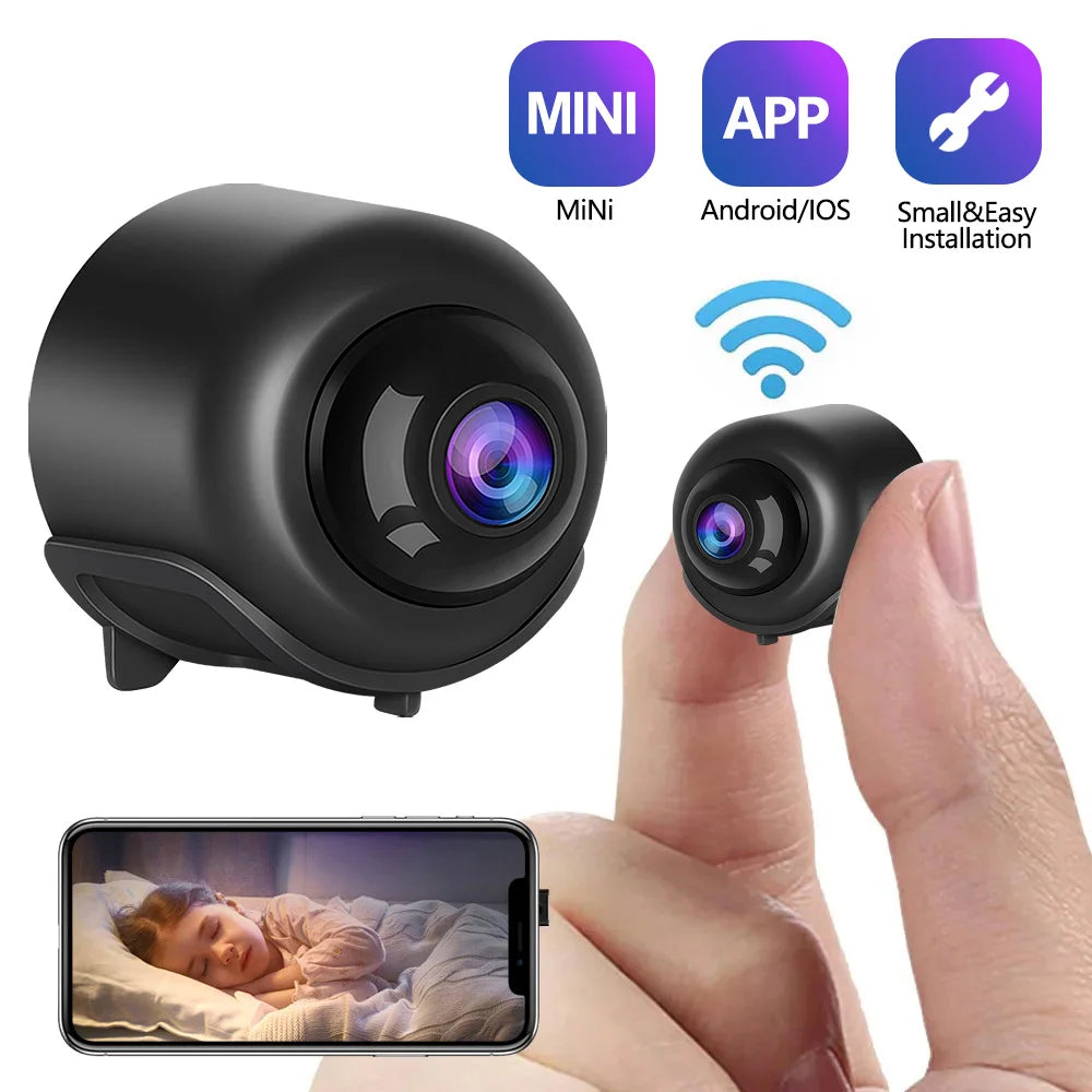 NanoView Mini – Smart WiFi Mini Camera with App Control & TF Card Support