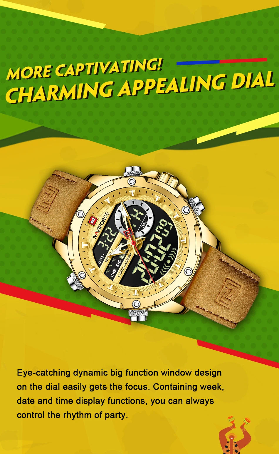 TitanForce Dual Display Sport Watch™