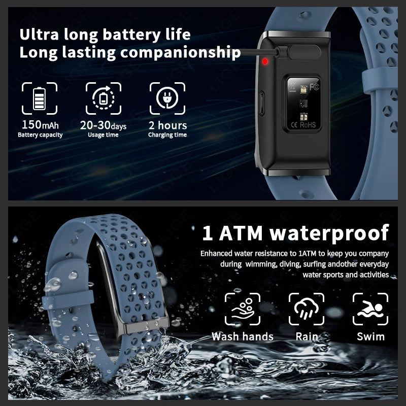 LIGE SmartHealth Pro Fitness Tracker™