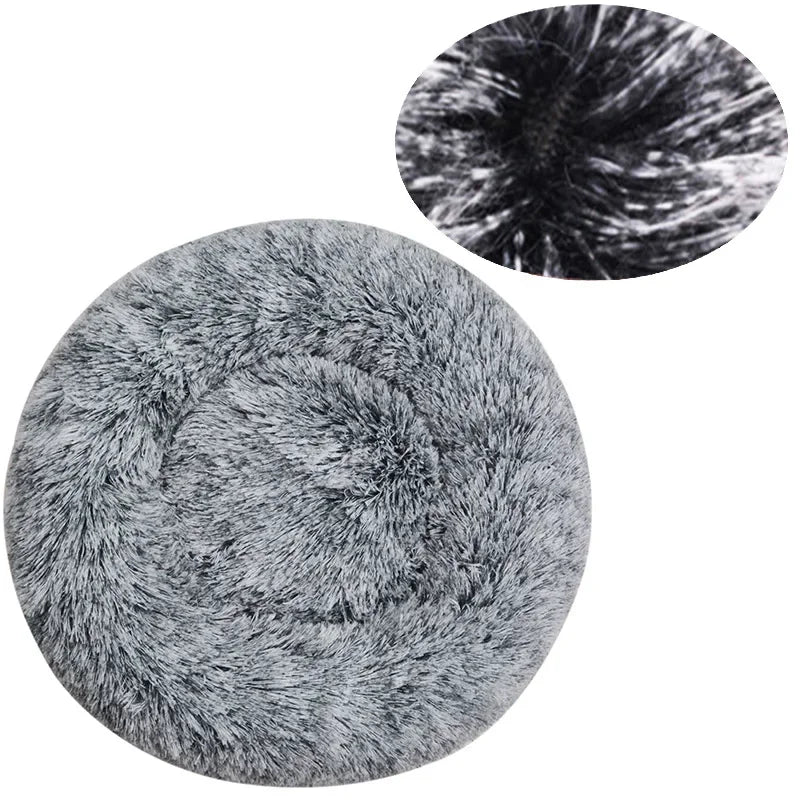 CozyNest Plus – Washable Calming Plush Pet Bed
