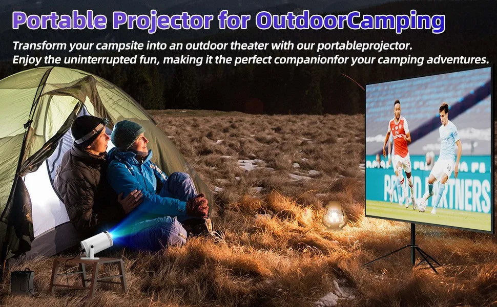 StarBeam Pro – Mini 4K Smart Projector with WiFi 6 & Bluetooth 5.0