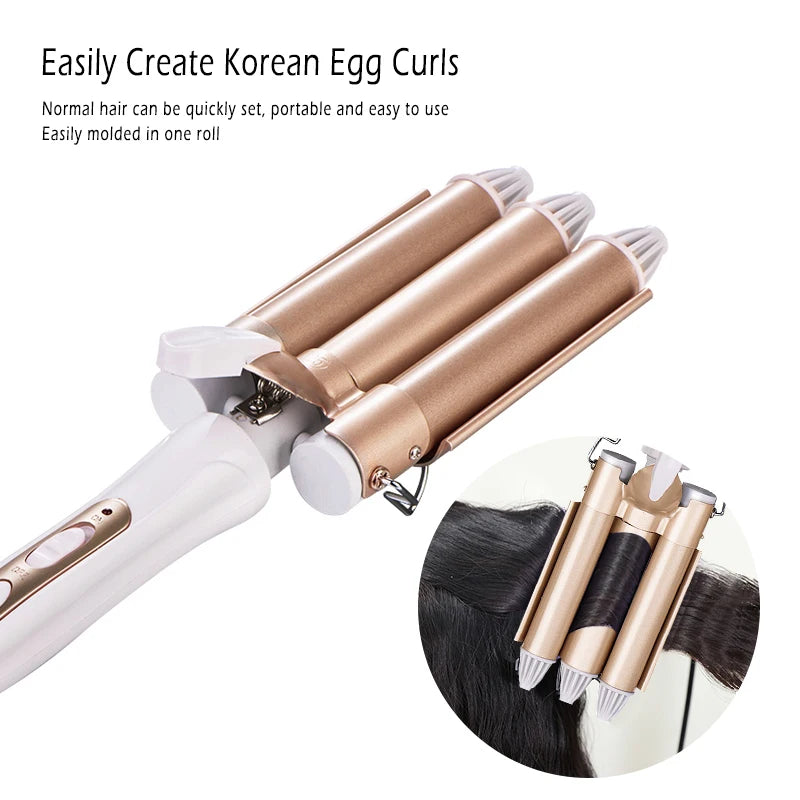 WavePro Triple Barrel Curler™
